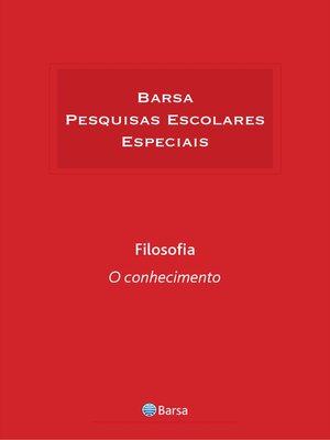 cover image of Temática--Filosofia--Conhecimento